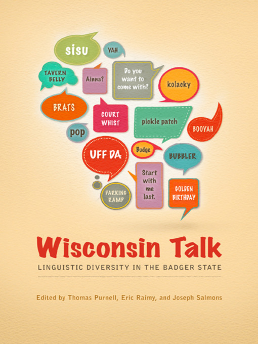 Title details for Wisconsin Talk by Thomas Purnell - Available